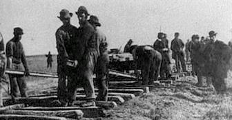 Building the Railroad Irish and Chinese immigrants, freed slaves, and other discriminated-against groups took the dangerous job of