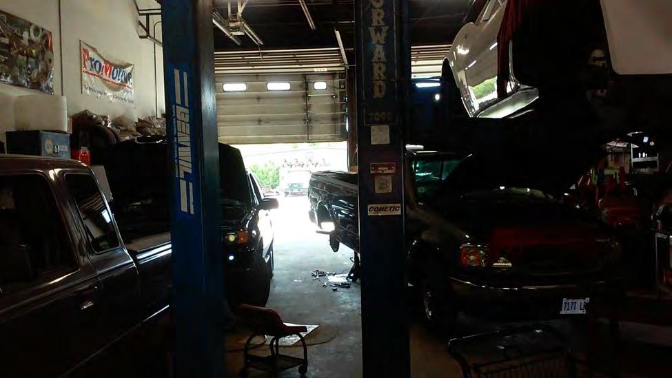 Figure 3: Example of H&L Auto Repair's daily