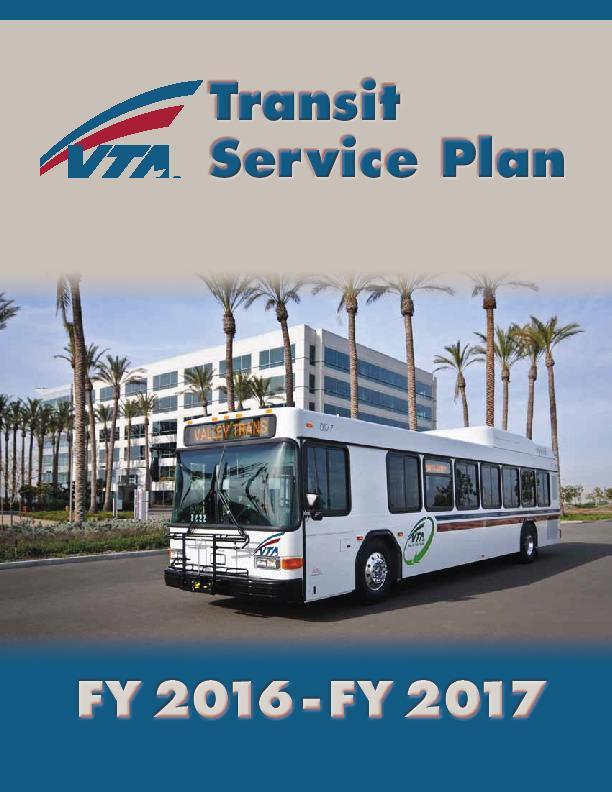 Exhibit 13: Transit Service Plan FY
