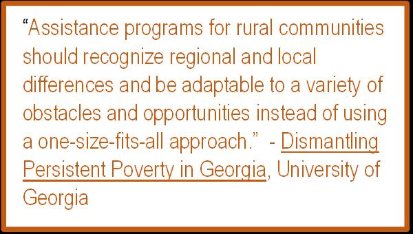 CACFP operations in rural areas can be complicated by a lack of sponsoring organizations or sites, lack of transportation and cumbersome program rules which may be difficult to manage and navigate in