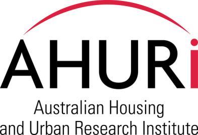 the Australian Housing and Urban Research Institute at The University of New