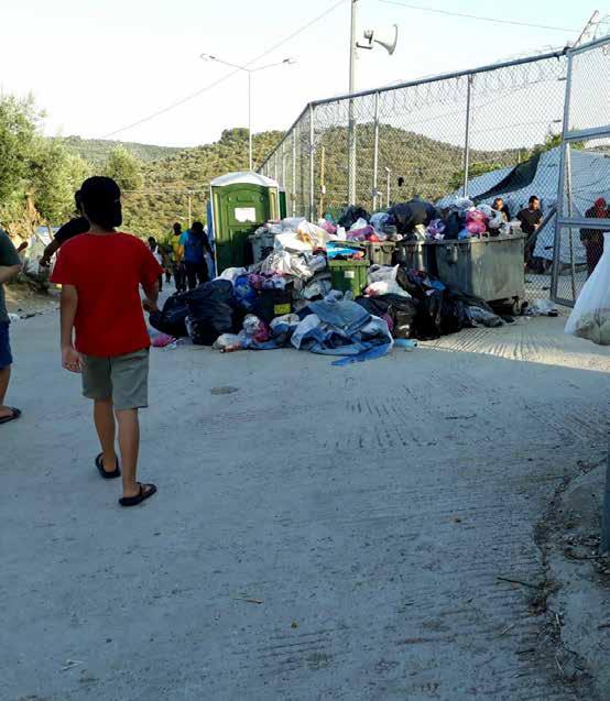 23-YEAR-OLD AFGHAN MAN What kind of citizen violence have you experienced in Lesvos?