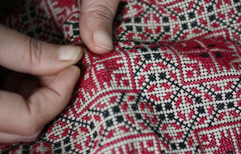 Women s Work in Homes: Crochet, Needlepoint and Cross-Stitch Most women are taught these skills as part of their education.