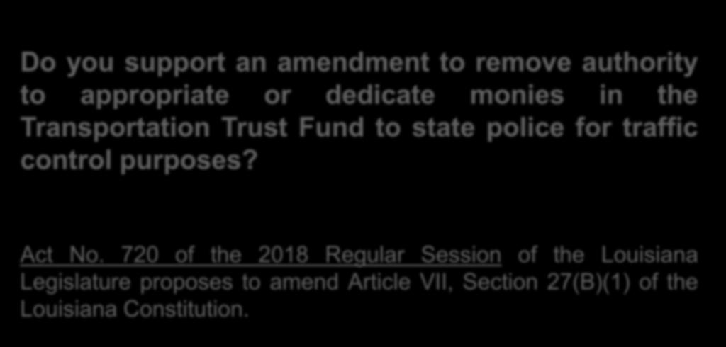 Proposed Amendment No.