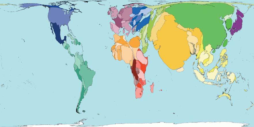 Africa s population and the world Total Population Produced by the SASI group (Sheffield) and Mark Newman (Michigan) In Spring 2000 world population estimates reached 6 billion; that is 6 thousand