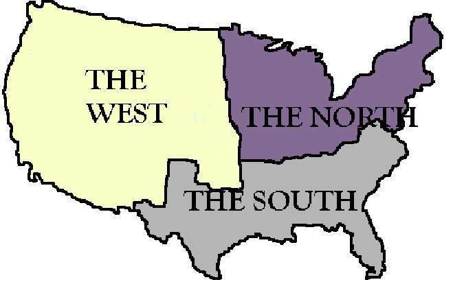 Sectionalism A rivalry based on the special interests of different areas.