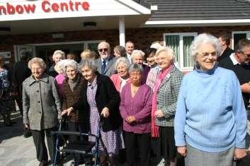 The Rainbow Centre started 14 years ago as a place where support could be given to local residents from all over the Maelor area who needed care and support.