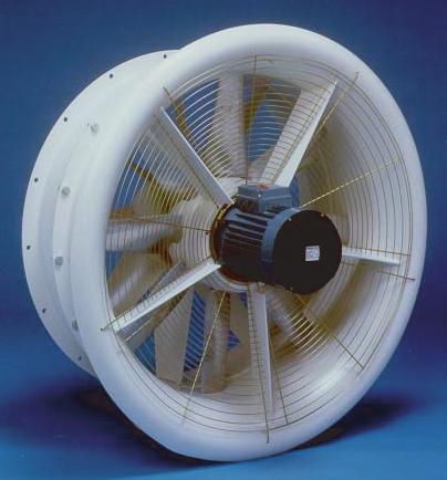 The ACN-ACW range of axial fans comprises installation sizes with impeller diameters from Ø to Ø mm for standard fans and installation sizes with impeller diameters Ø to Ø mm for hot smoke.