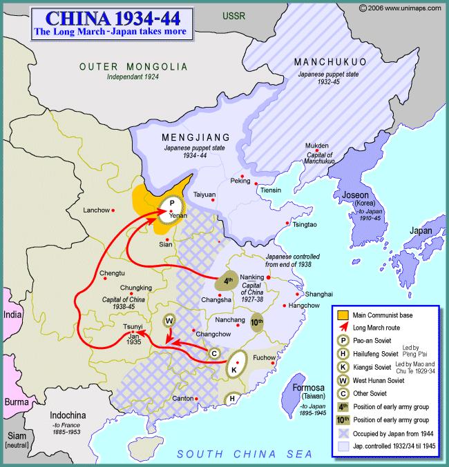 Chinese Civil War Part 2 1946-1949 Once Japan had withdrawn from China, the GMD aqacked the CCP. They had superior training, equipment and numbers.