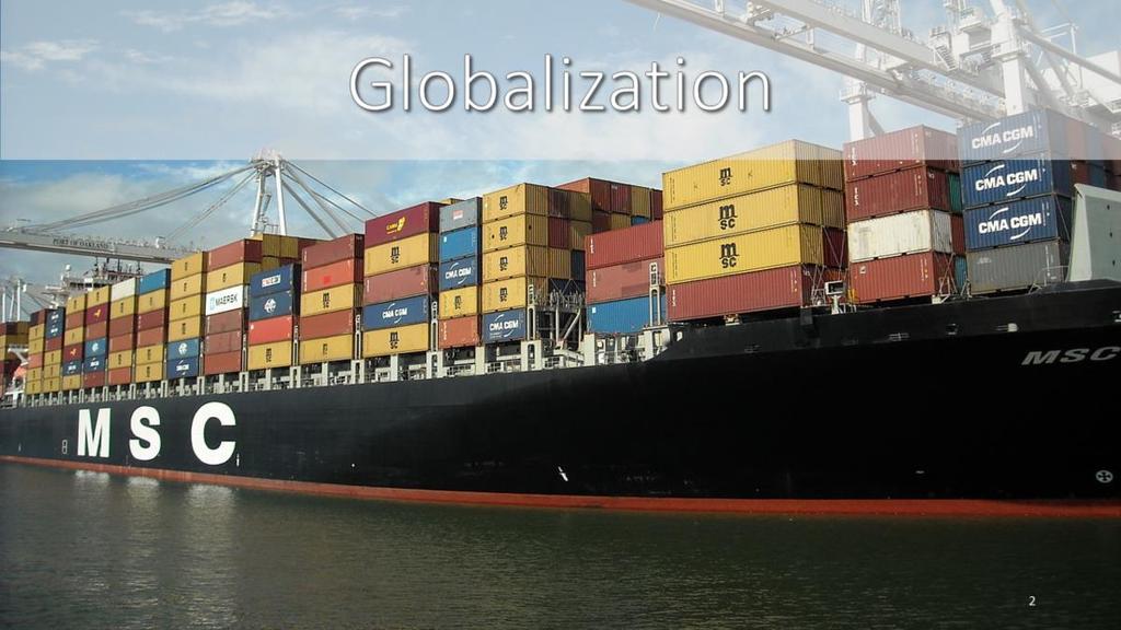 Globalization is the process of international integration that arises from the interchange of world views, products, ideas and other aspects of culture.