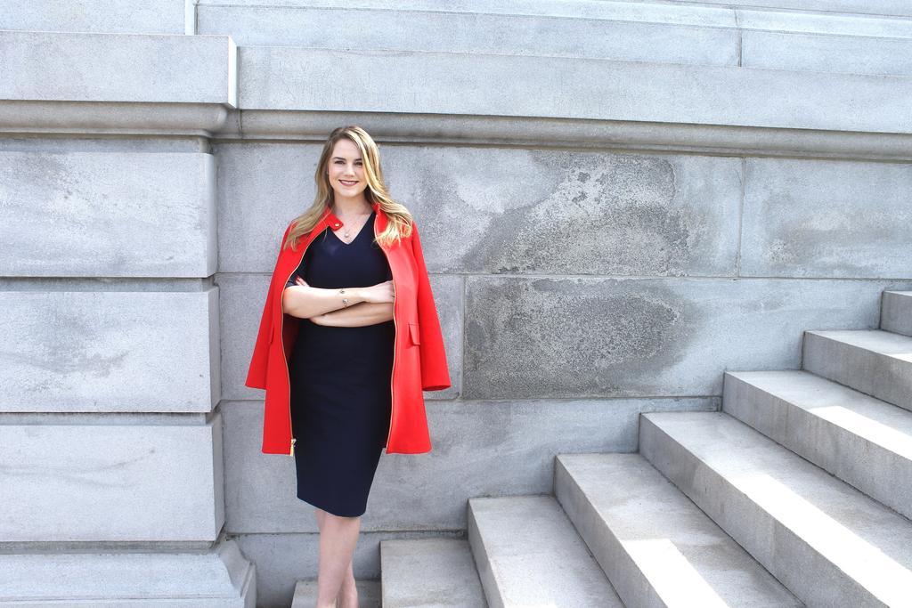 AUDREY H E N S O N Founder and CEO of College to Congress. BIO Audrey began her career as an unpaid intern in the House of Representatives during the Summer of 2012.