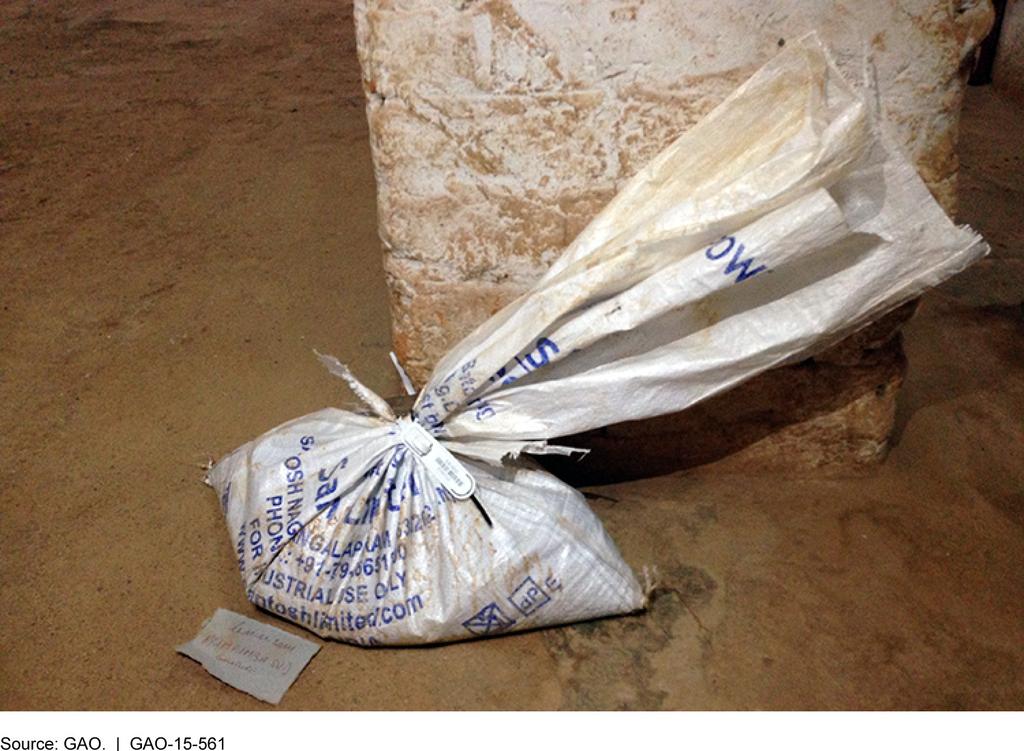 Figure 7: A Bag of Tin Ore at a Rwandan Mine Tagged for Export For example, in some cases, according to USAID, local miners earn double the price for certified conflict-free minerals