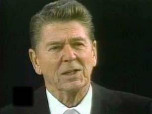 27. 05:12 Footage of Ronald Reagan s Inauguration speech Ronald Reagan, 40 th President of the United States: The economic ills we suffer have come upon us over several decades.