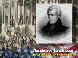 01:25 Footage of Andrew Jackson ANDREW JACKSON WAS THE FIRST TO BE INAUGURATED AT THE U.S. CAPITOL.