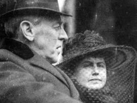 FIRST TIME DURING WOODROW WILSON S INAUGURAL IN 1917.