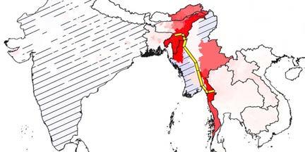 Thailand-Myanmar-India Trilateral Highway Larger impacts are expected in
