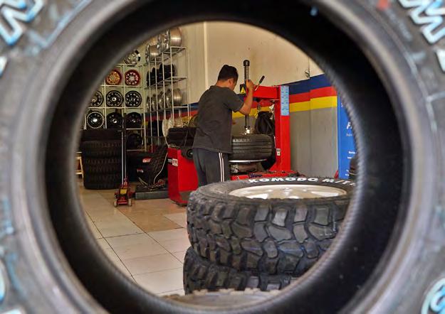 Keeping the wheels turning In early 2015, the Indonesian Commission for the Supervision of Business Competition (KPPU) sanctioned six tyre manufacturers that had formed a price-fixing cartel, with