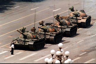 Tiananmen Square 1989 1980s- China loosens grip on economic reform