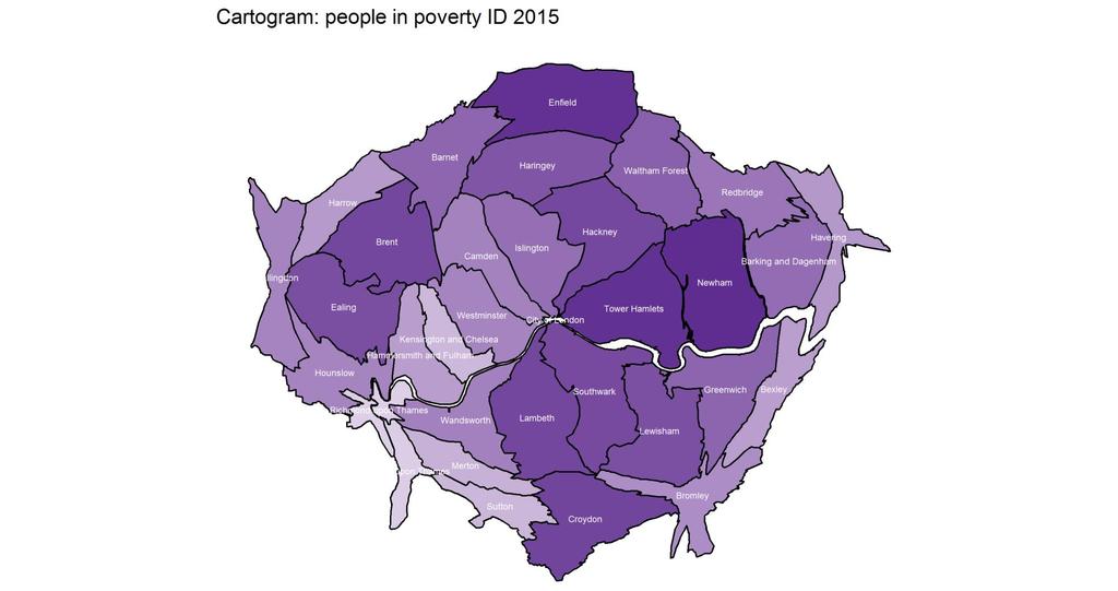 A reality check In the ID 2015, Tower Hamlets still had the highest rate of