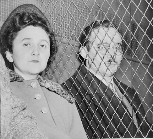 Julius and Ethel Rosenberg - Accused and convicted of passing