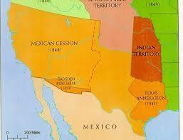 Manifest Destiny The Mexican Cession was territory ceded by Mexico to the U.S.