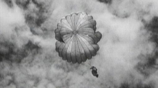 the West. 1989 1 min French Paratroopers Land in Vietnam Historical Footage. Vietnam. 14 June 1951.
