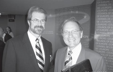 17 DEFIANCE COLLEGE PRESIDENT GERALD WOOD (LEFT) WITH DR.