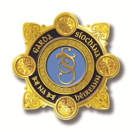 An Garda Síochána Monthly Report to the Policing Authority In accordance