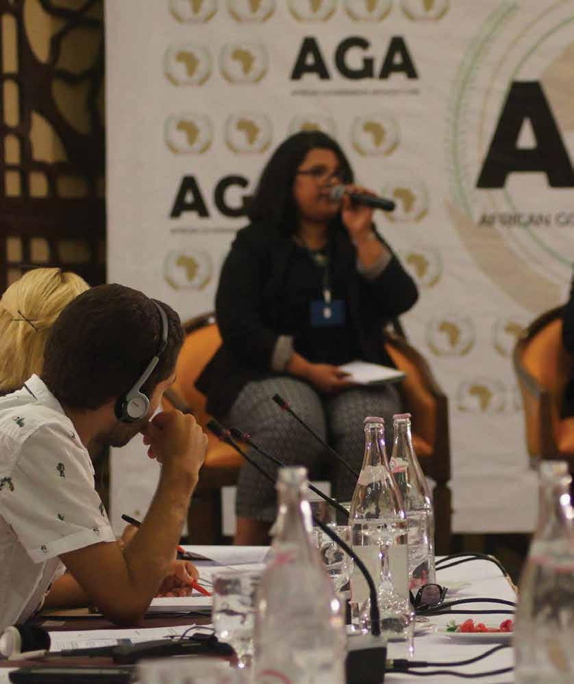 Regional Snapshots j) Participants urged AUC to work with Member States to strengthen the African Peer-Review Mechanism (APRM) and other state reporting mechanisms to enhance state accountability not