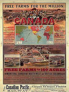 THE DOMINION LANDS ACT (1872) The MacDonald government therefore instituted various measures to attract as many immigrants as possible to the