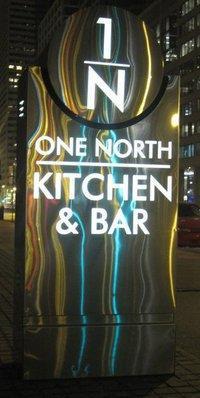 60606. ONE NORTH KITCHEN & BAR is located approximately nine blocks from TKC s restaurant in Chicago.
