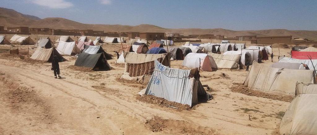 BASELINE MOBILITY ASSESSMENT SUMMARY RESULTS NOVEMBER DECEMBER 217 Informal IDP settlement in Robat village, Chemtal district, Balkh.