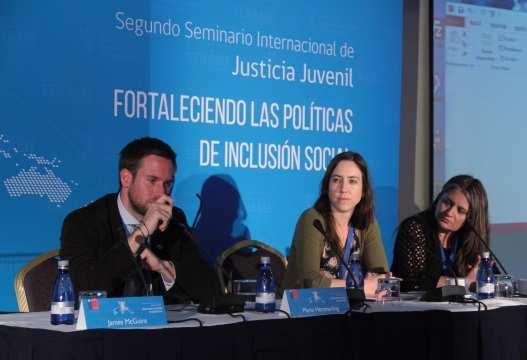 Coordination mechanisms and cross-sectorial collaboration Jointly with the City of Bogotá, UNODC organized a seminar on juvenile