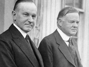 Business of America President Coolidge and his successor President Hoover were pro business. Promised to keep taxes down and business profits up.