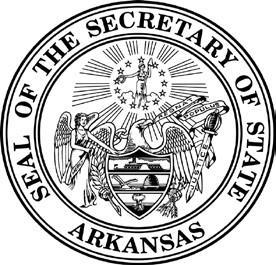 ARKANSAS SECRETARY OF STATE Rules on