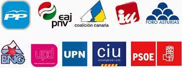 _ There are many political parties, each with its own ideology. This is called political pluralism. España é un estado democrático.