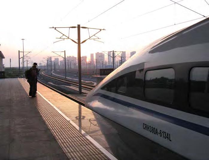 Shanghai High speed rail link from Beijing to Xian. Source: J. Sillar Shanghai is China s largest city with around 25 million people, or about the size of Australia s population.