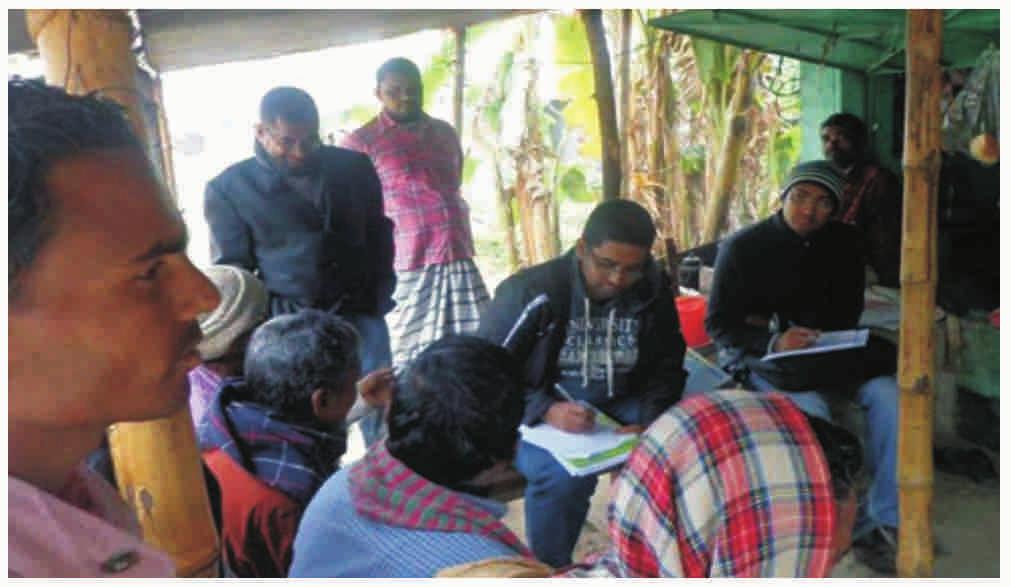 Figure 2. Focus Group Discussion with Farmers in Pakshy Figure 3.