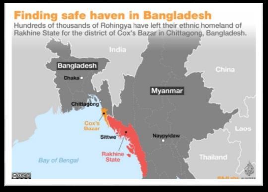 BACKGROUND As on 28 September 2017, the new arrivals of Rohingya refugees fleeing into Bangladesh crossed half a million. More are expected!