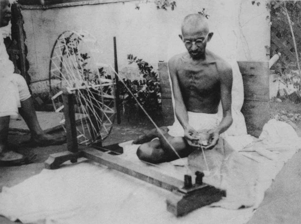 Gandhi Mohandas K Gandhi emerged as the leader of the independence movement from Great Britain.