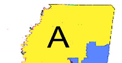 Mississippi What A Super District Might Look Like Northern District A (2 seats) Southern District B (3 seats) Winning Percentage: 33% Winning Percentage: 25% Black % of VAP (1990): 38.