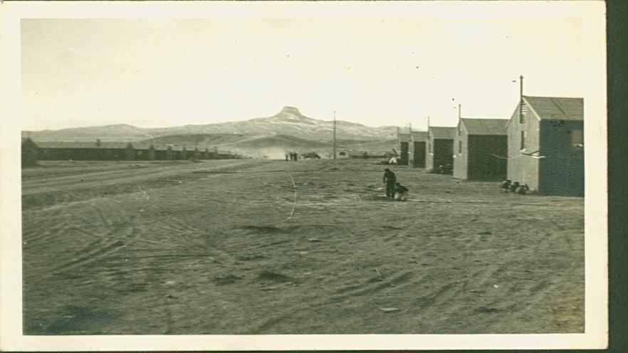 Figure 3. Heart Mountain Relocation Camp. Clarice Chase Dunn Collection, Box 1, Folder 5.