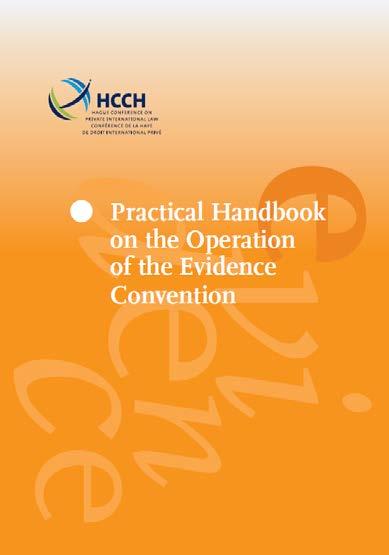 Evidence Convention - Handbook on the Practical Operation of the