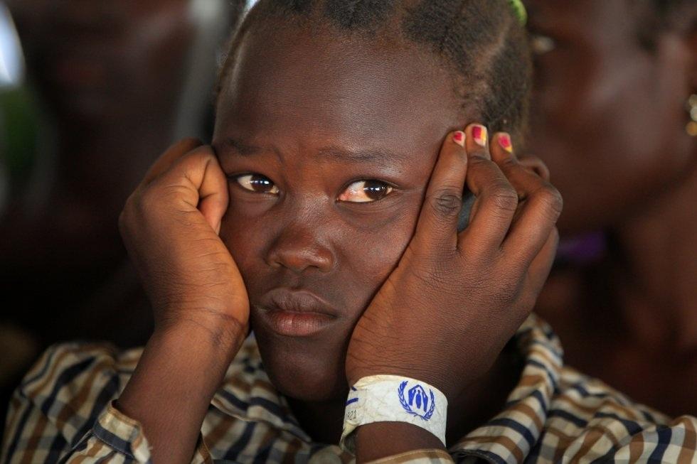 The UN has estimated that at least 100 children cross into Uganda every day. The majority of them are unaccompanied, traumatised and their mental and physical health is at risk.