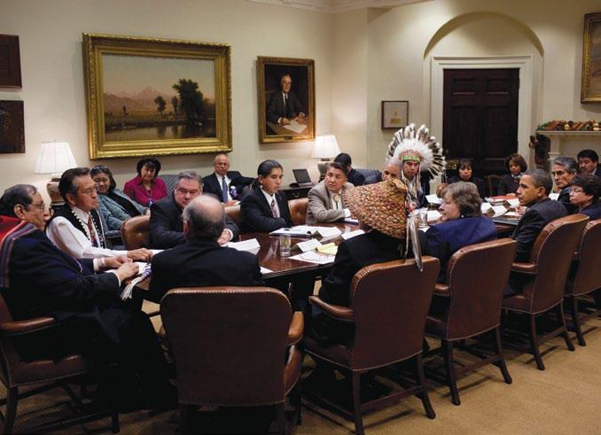 11 White House Tribal Nations Summit (continued) The Nation-to-Nation Dialogue with the President and 12 Tribal Leaders Tribal Leader Preparatory Meetings for the Second Tribal Nations Summit On the