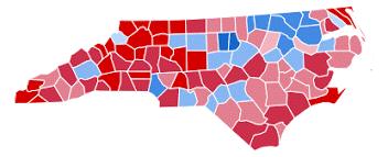 Population Density Presidential Election 2016 Charlotte Area: