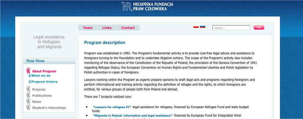 Legal Assistance to Refugees and Migrants Visit