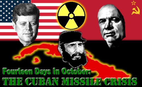 1 continued Crises over Cuba The Cuban Missile Crisis Nikita Khrushchev sends weapons to Cuba, including nuclear missiles JFK warns Soviets that missile attack will trigger war on U.S.S.R.
