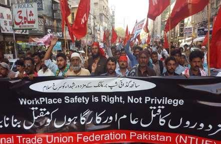 Inclusion of Bangladesh and Pakistan for level playing field continued In Pakistan, two of our Affiliates NTUF and PMF are making all their efforts to organize these workers.