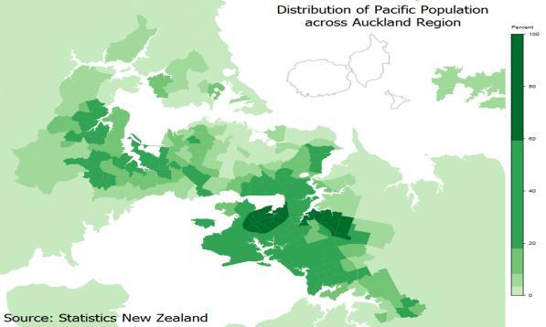 Percentage of Population NUmber of People Number of people (s) Thousands Proportion of NZ Popn.